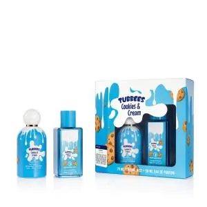 Grandeur Tubbees Cookies & Cream Eau de Parfum unisexe 50 ml + brume pour le corps