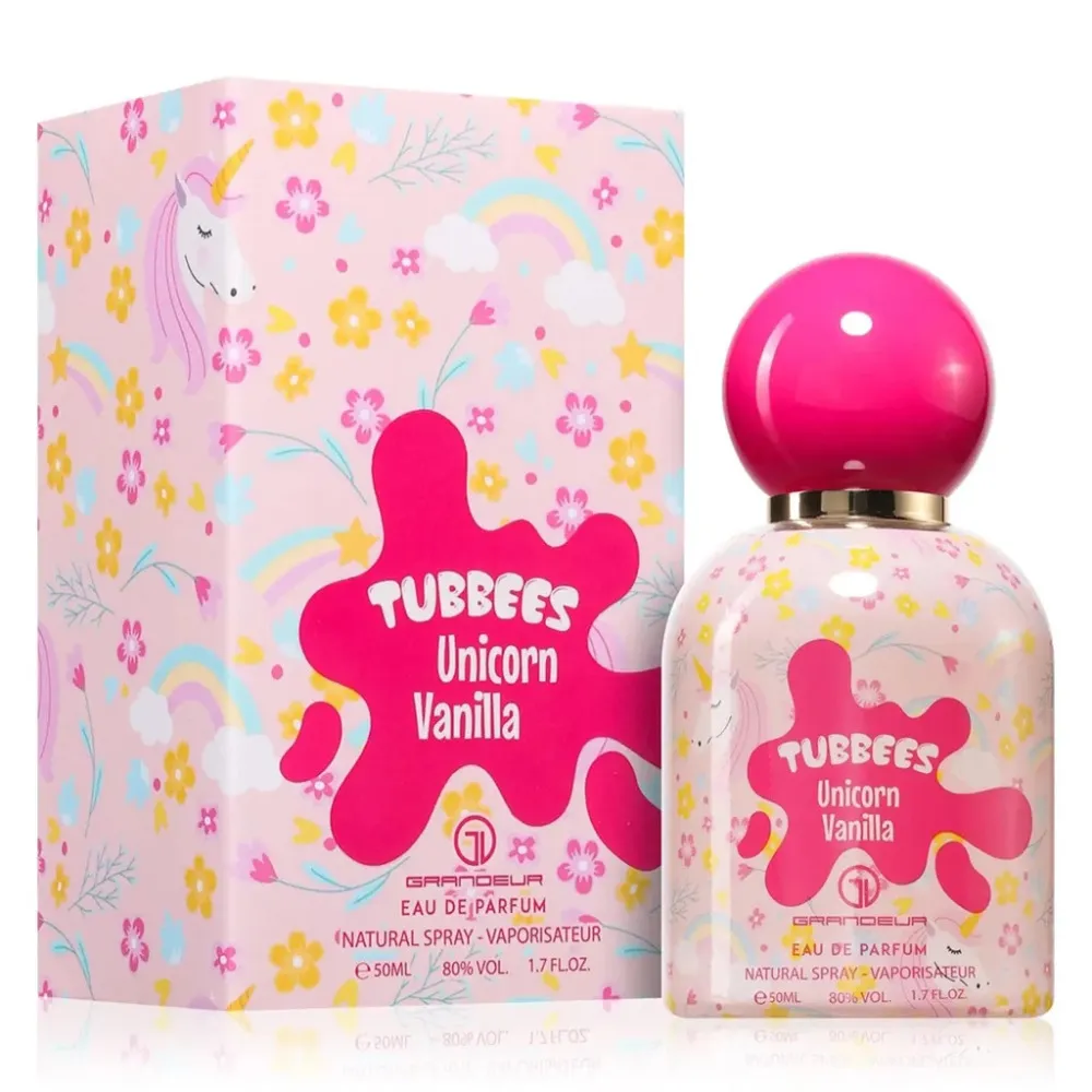 Tubbees Unicorn Vanilla Eau de Parfum pour femme 50 ml + spray corporel 75 ml
