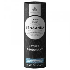 Ben & Anna Déodorant solide (40 g) - Urban Black