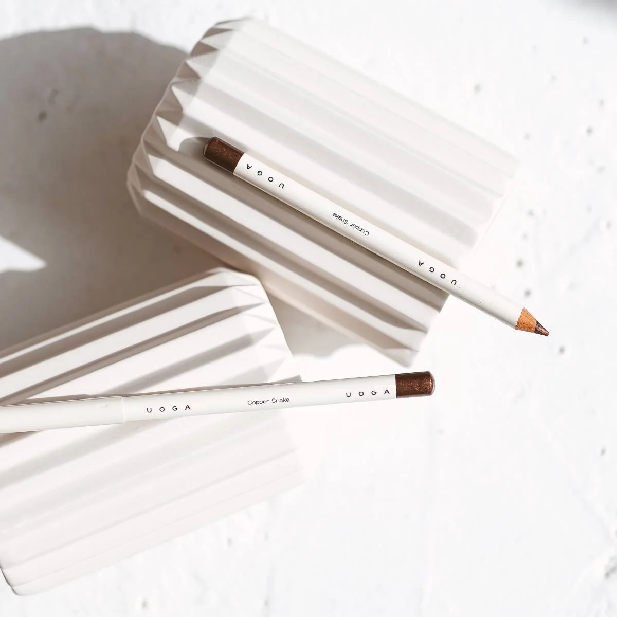 Uoga Uoga Crayon pour les yeux BIO souple 850 Blacker than Black - Noir - 4 teintes pour chaque look