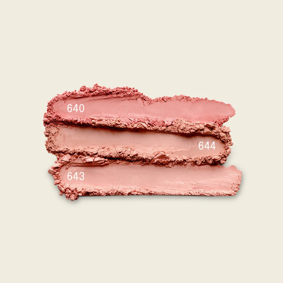 Uoga Uoga Fard à joues minéral en poudre libre à l'ambre (5 g) 6435 Peachy - rehausse naturellement les joues en 3 teintes