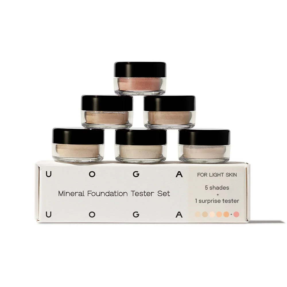 Uoga Uoga Fond de teint minéral en poudre (0,7 g - échantillon) 806 Goddess of Gold - à tester 12 teintes