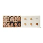 Uoga Uoga Coffret d'échantillons de fond de teint minéral liquide et de sérum SPF 20 BIO (10 x 1 ml) - 10 teintes de fond de teint