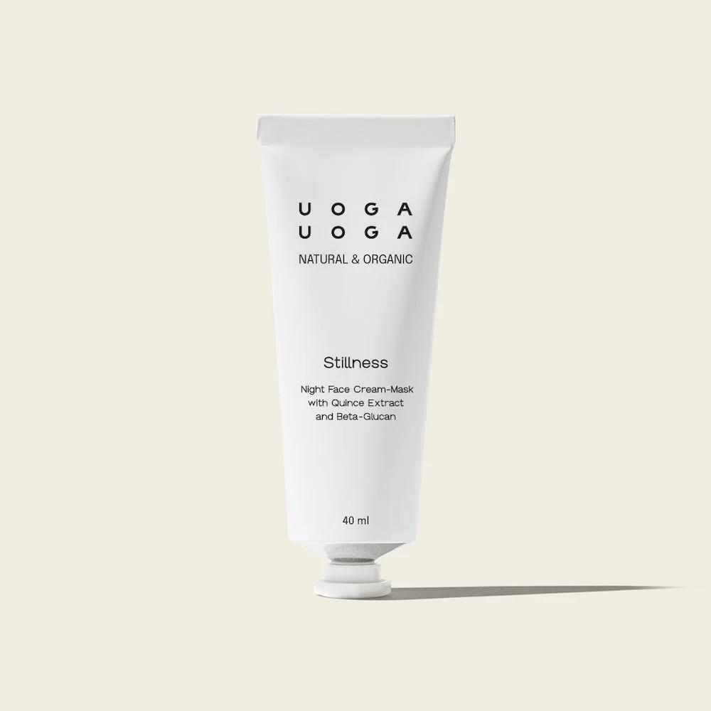 Uoga Uoga Masque de nuit nourrissant pour le visage Stillness BIO (40 ml) - à l'effet hydratant intense