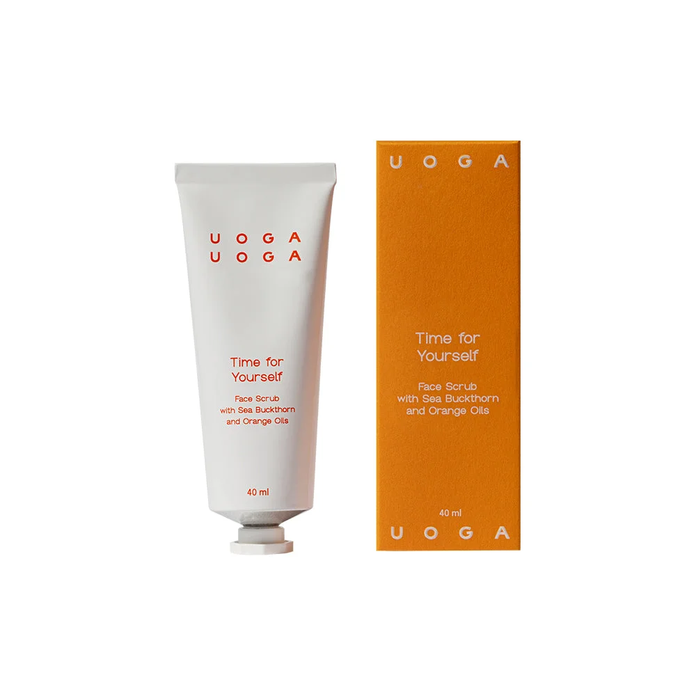 Uoga Uoga Gommage visage nourrissant Time for Yourself à l’argousier (40 ml) - à l’huile d’orange douce