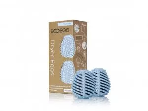 Ecoegg Œuf pour séchoir à tambour (2 pièces/pack) Coton frais