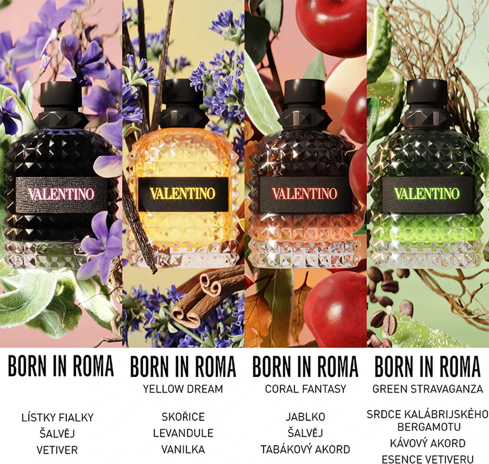 Uomo Born In Roma Coral Fantasy eau de toilette voor mannen 50 ml