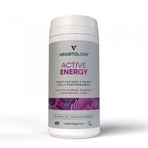 Vegetology Vegetology Active Energy - Contre la fatigue et l'épuisement, 60 capsules