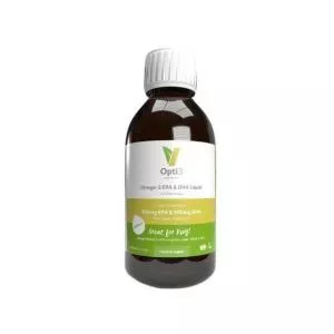 Vegetology Vegetology Opti-3, Oméga-3 EPA et DHA avec vitamine D3, liquide 150 ml, non aromatisé