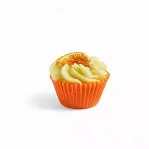 Velvety Bombe de bain à l'huile d'argousier - Orange - muffin (45 g)