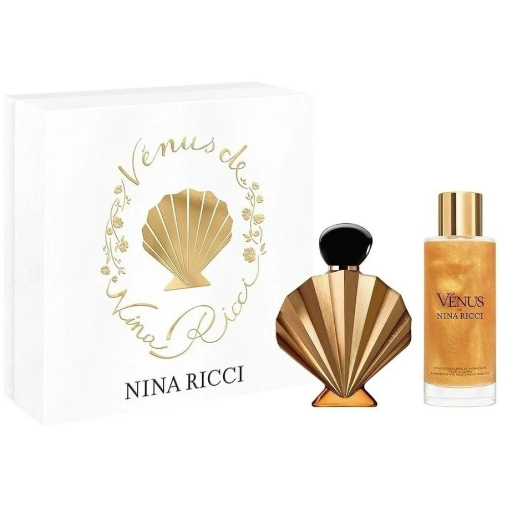Vénus Eau de Parfum pour femme 50 ml + huile pour le corps 100 ml
