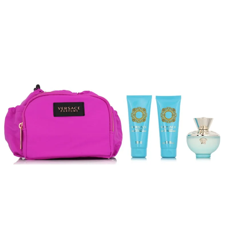 Pour Femme Dylan Turquoise + gel douche 100 ml + gel pour le corps 100 ml + trousse de toilette eau de toilette pour femme