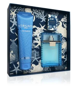 Versace Man Eau Fraiche coffret cadeau 100 ml + gel douche 150 ml + eau de toilette pour homme