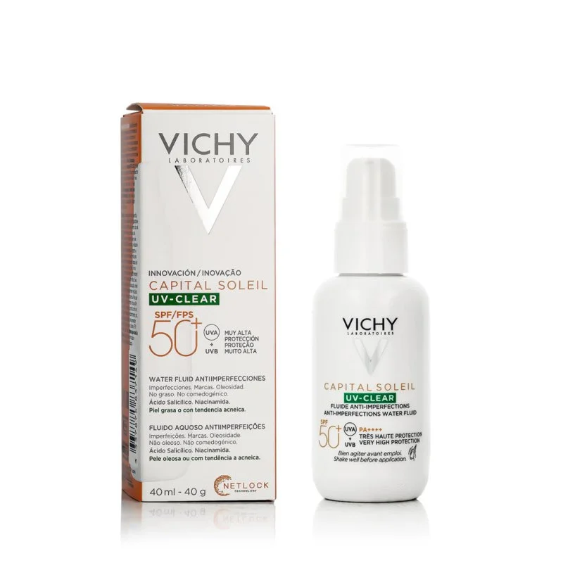 Capital Soleil UV-CLEAR Fluide anti-imperfections SPF 50+ 40 ml
