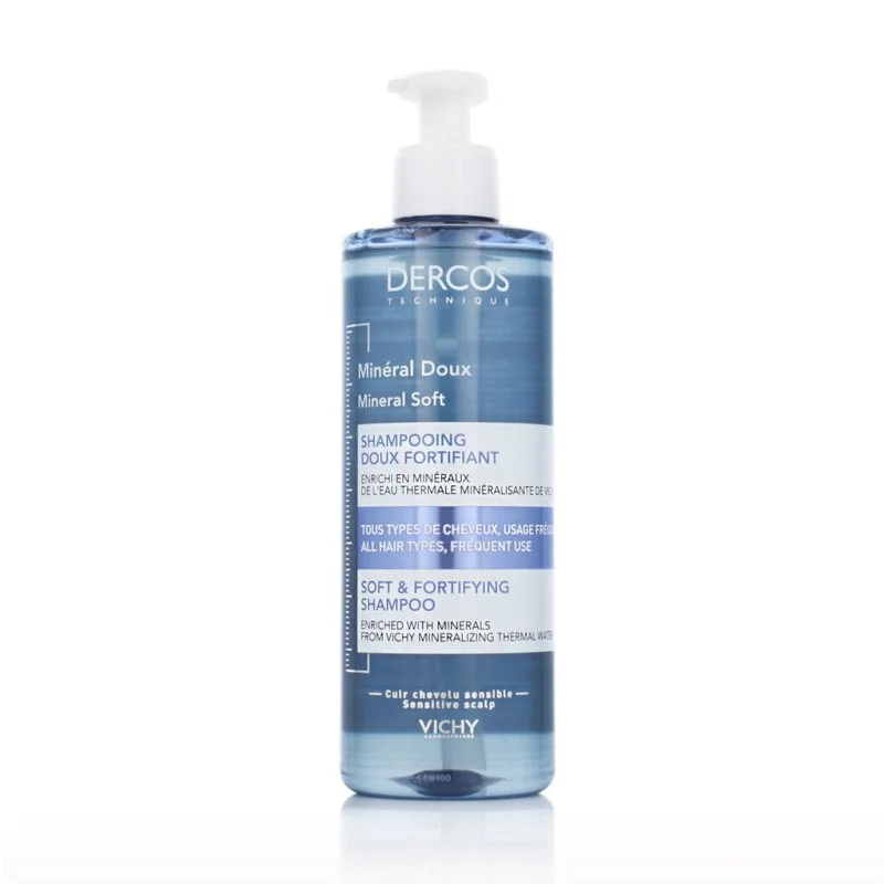 Dercos Shampooing Minéral Doux 400 ml