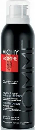 Vichy Homme Anti-Irritation mousse à raser pour peau sensible et irritée pour homme
