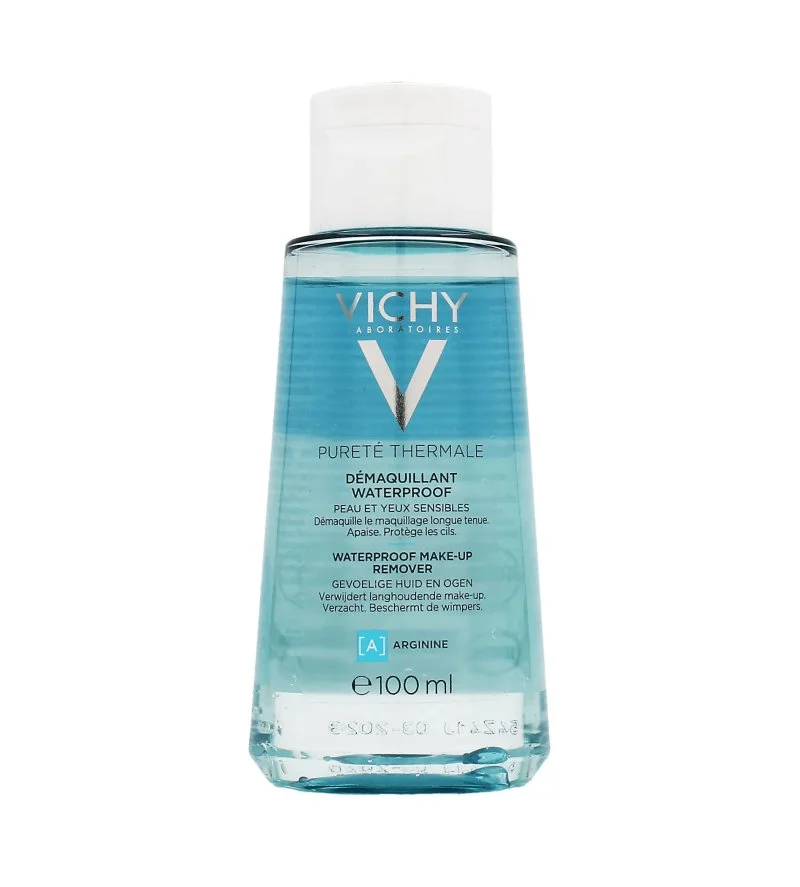 Pureté Thermale Waterproof Eye Makeup Remover démaquillant biphasé pour les yeux 100 ml