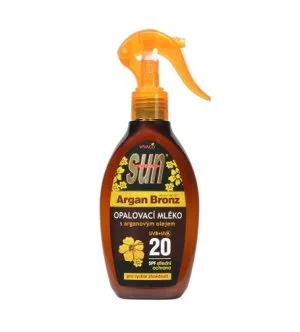 Vivaco Sun Argan Bronz lait solaire à l’huile d’argan SPF 20