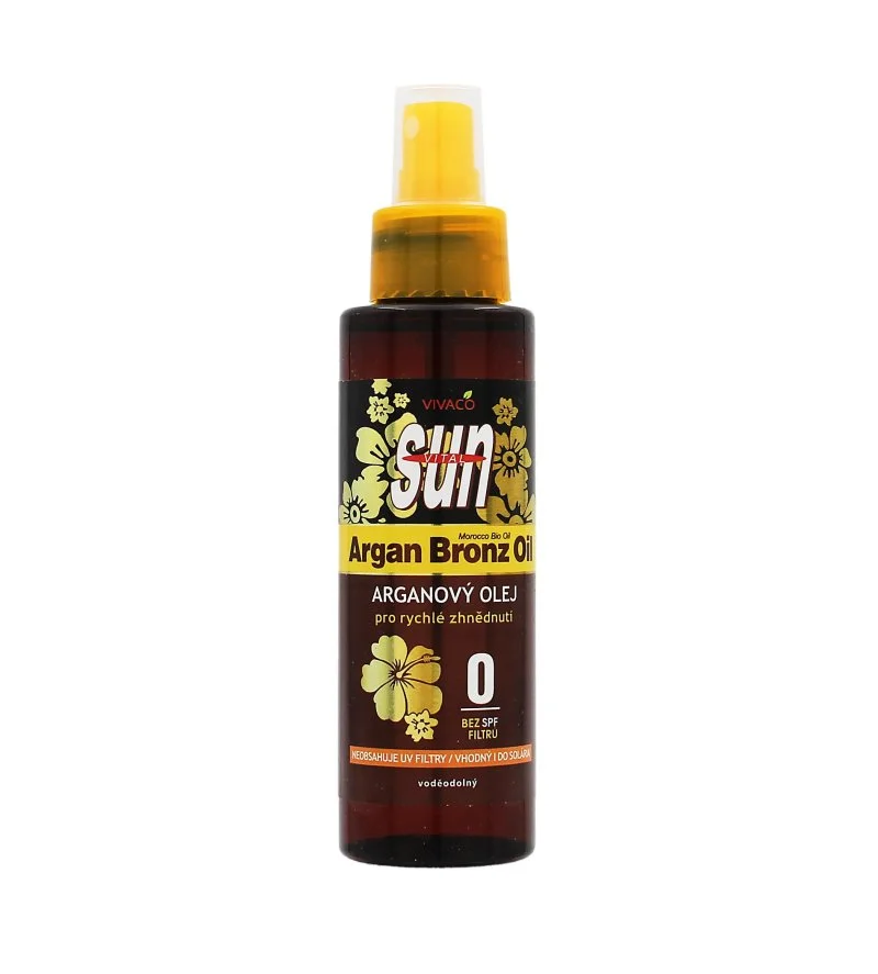 Sun Vital Argan Oil huile solaire à l’huile d’argan BIO SPF 0 100 ml