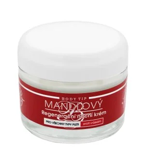 Vivaco Body Tip crème de nuit visage à l’huile d’amande