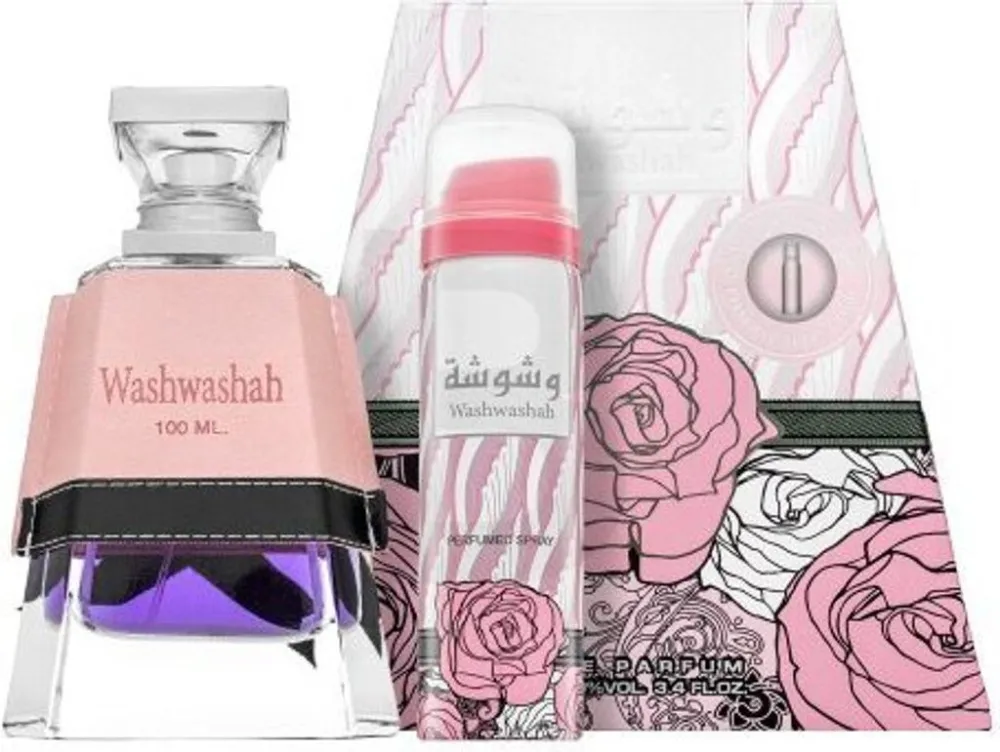 Washwashah Eau de Parfum voor dames 100 ml + deodorantspray 75 ml