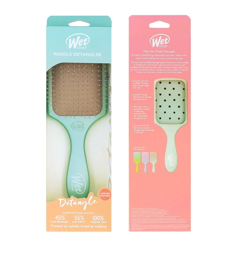 Paddle Detangler Feel Good brosse à cheveux Ombre - Seafoam