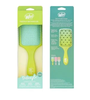Wet Brush Paddle Detangler Feel Good brosse à cheveux Ombre - Vert/Bleu