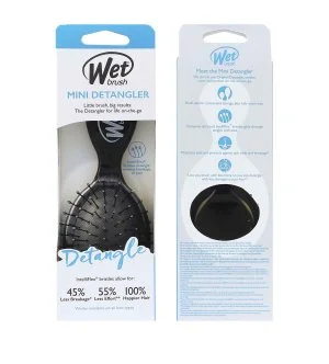 Wet Brush Mini Detangler brosse à cheveux Black