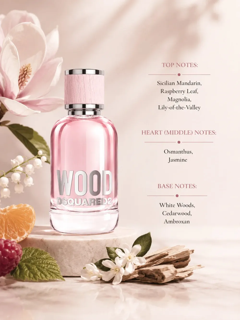 Wood for Her eau de toilette voor dames 30 ml