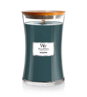 Bougie parfumée Woodwick Antiquarium avec mèche en bois 609,5 g