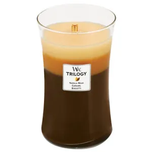 Bougie parfumée WoodWick Café Sweets avec mèche en bois 609,5 g