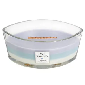 Bougie parfumée WoodWick Calming Retreat avec mèche en bois 453,6 g