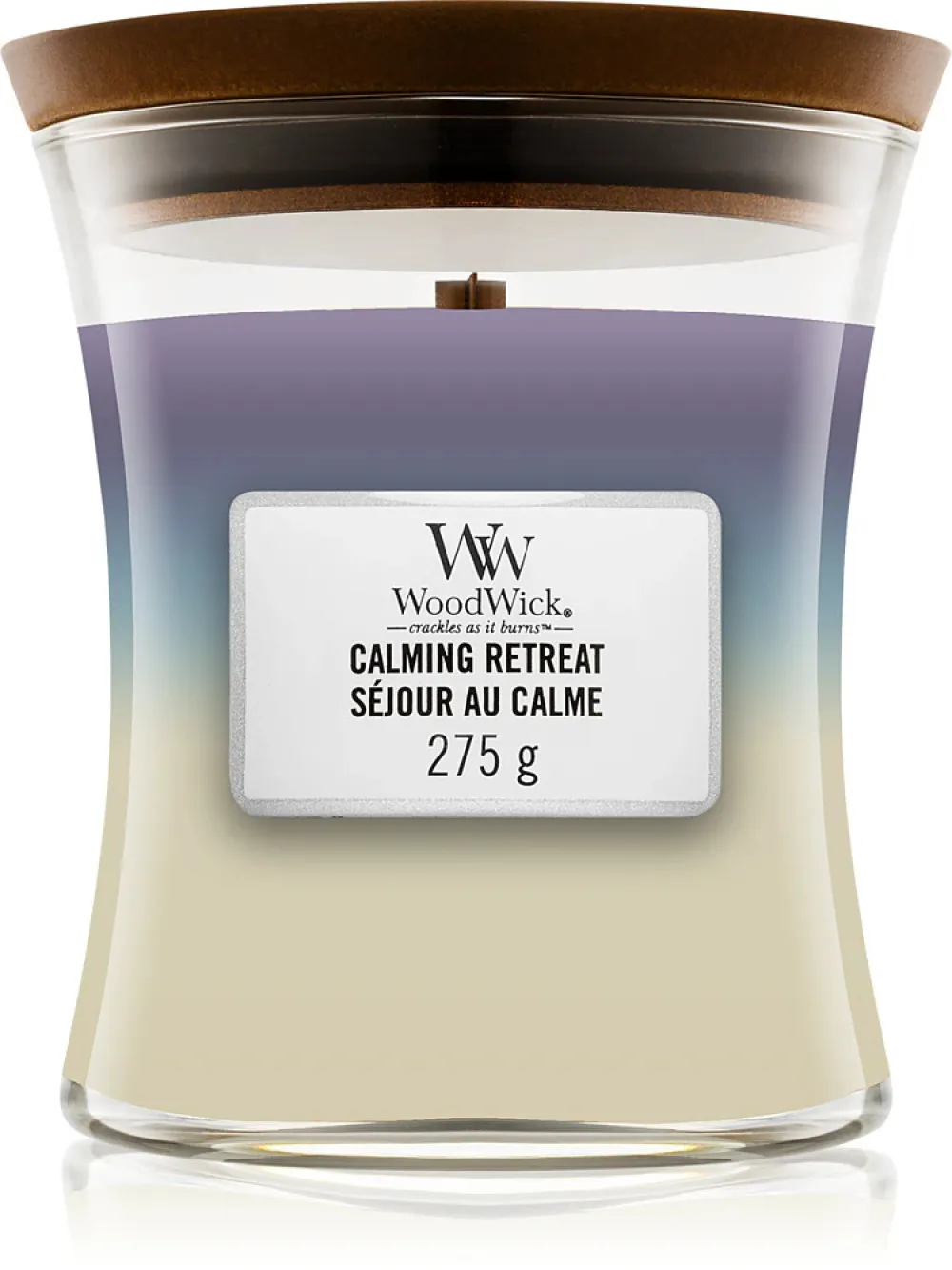 Calming Retreat geurkaars met houten lont 609,5 g