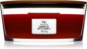 WoodWick Cinnamon Chai geurkaars met houten lont 453,6 g