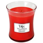 Crimson Berries geurkaars met houten lont 275 g