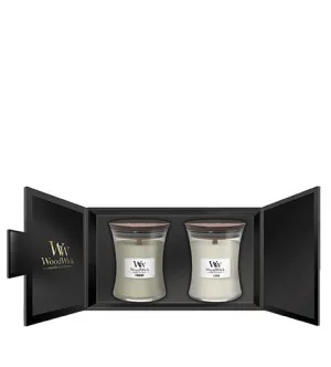 Coffret cadeau WoodWick Fireside, Linen