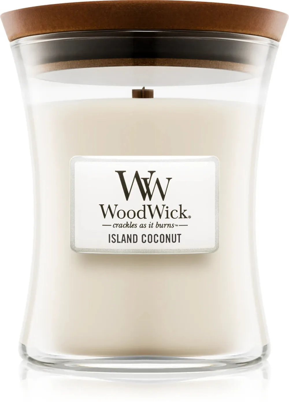 Island Coconut geurkaars met houten lont 609,5 g