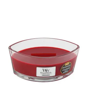 Bougie parfumée WoodWick Pomegranate avec mèche en bois 453,6 g