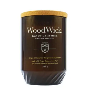 Bougie WoodWick ReNew Ginger & Turmeric grande 368 g
