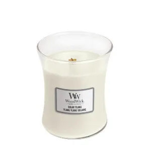 Bougie parfumée WoodWick Solar Ylang avec mèche en bois unisexe