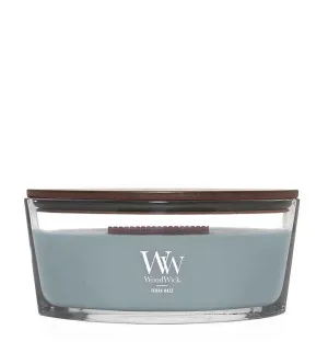 Bougie parfumée WoodWick Terra Haze avec mèche en bois 453,6 g