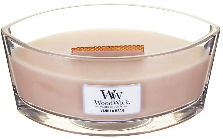 Vanilla Bean geurkaars met houten lont 453,6 g