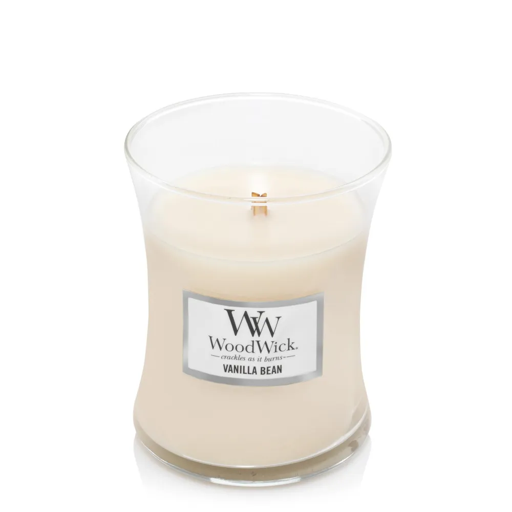 Vanilla Bean geurkaars met houten lont 275 g