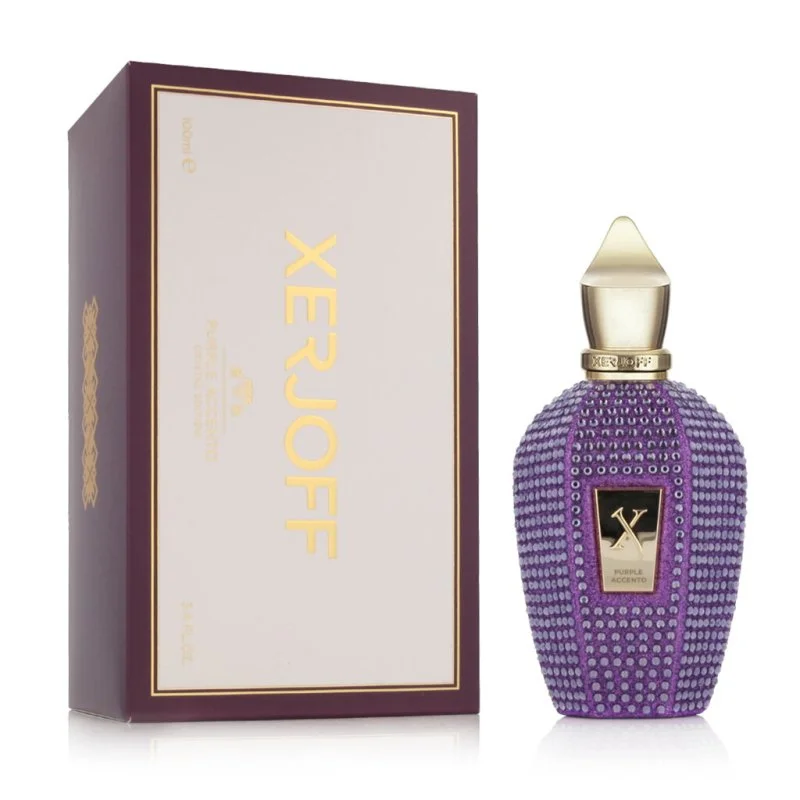 "V" Purple Accento Crystal Edition eau de parfum unisexe 100 ml