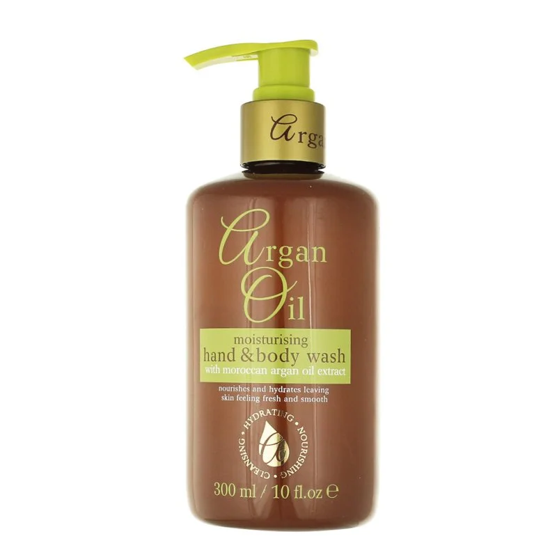Gel lavant hydratant pour les mains et le corps à l'huile d'argan 300 ml