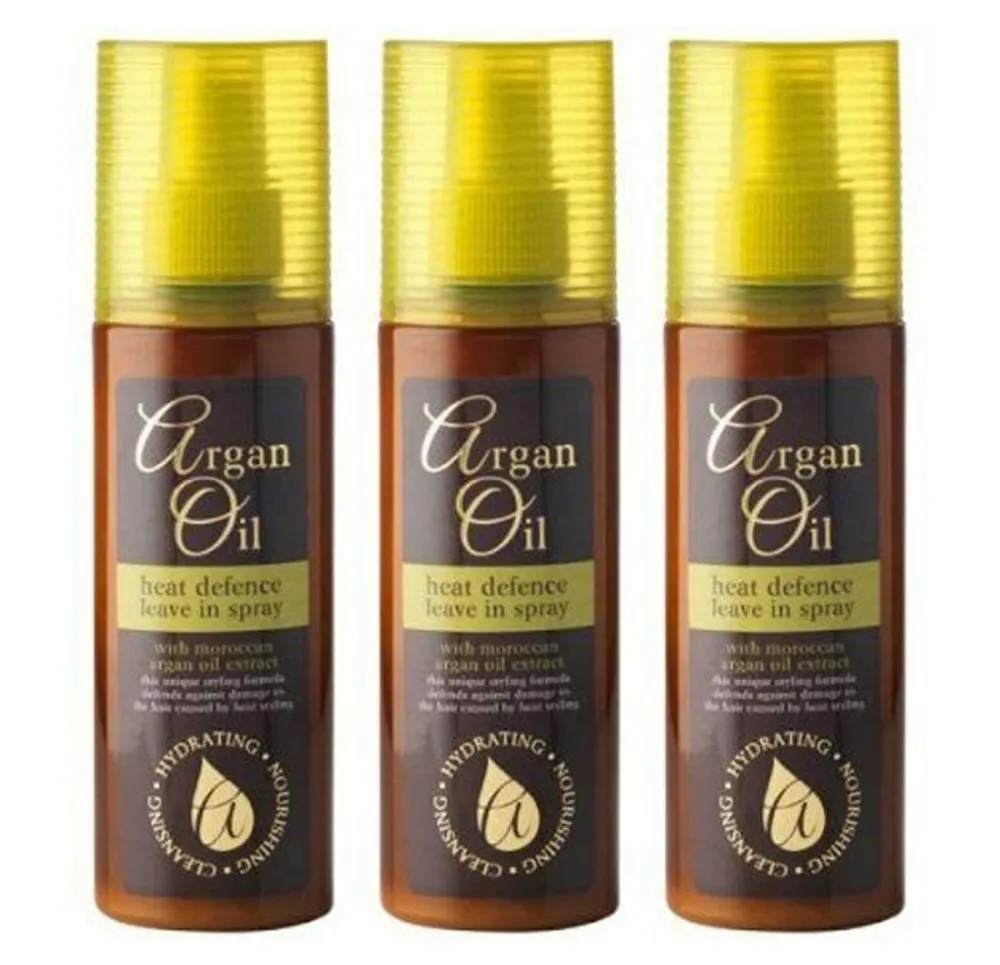 Spray thermoprotecteur sans rinçage à l'huile d'argan 150 ml