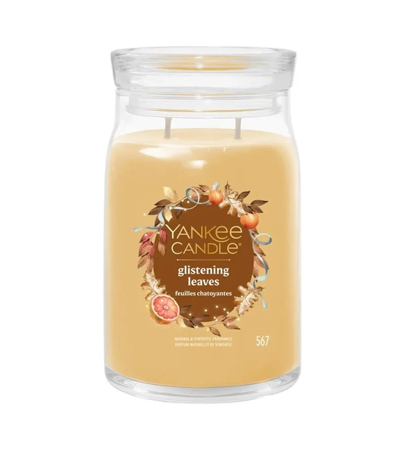 Glistening Leaves bougie signature grande 567 g