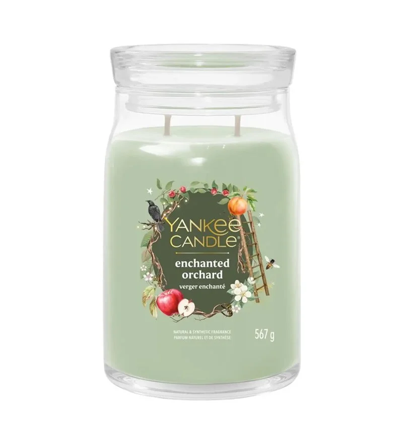 Enchanted Orchard bougie signature grand format 567 g