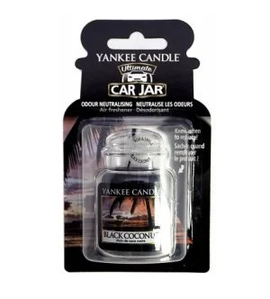 Yankee Candle Black Coconut désodorisant de voiture de luxe