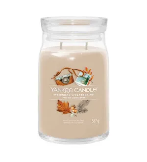 Bougie signature grande Yankee Candle Afternoon Scrapbooking 567 g